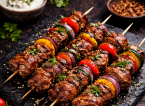 Brochettes de Bœuf grillées