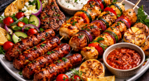 Assiette mixte de grillades